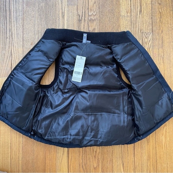 Sweaty Betty Venture Padded Fleece Gilet Vest Black Size 4 NWT - Picture 2 of 6